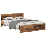 vidaXL konstrukcija postelje star les 160 x 200 cm konstruiran les, (5000103964) | Shoptok.si
