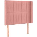  Box spring s madracem LED ružičasti 100x200cm baršunasti | shoptok.hr