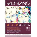 No Statovac Mixed media, blok, A3, 250gr, 40 lista, Fabriano Cene