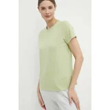 Helly Hansen Kratka majica ženski, zelena barva