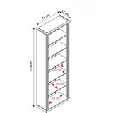 MID.YOU KNJIŽNA OMARA | Shoptok.si