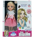 Magic Toys 30 cm velika lutka Jenny s svetlobnimi in zvočnimi efekti | Shoptok.si
