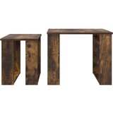  Set stolića za kavu 2 pcs Dimljeni hrast Konstruirano drvo | shoptok.hr