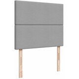  Krevet s oprugama i madrac svjetlosivi 120 x 200cm od tkanine | shoptok.hr