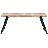  Blagovaonski stol 180 x 90 x 76 cm od masivnog drva manga | shoptok.hr