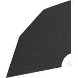 vidaXL Zaslon za zasebnost na balkonu Antracit 160 x 160 cm blago | Shoptok.si