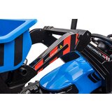Traktor na akumulator s prikolicom Hercules 24V - plavi | shoptok.hr