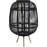  Samostojeći svijećnjak od bambusa crni | shoptok.hr