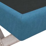  Tabure za pohranu plavi 110 x 45 x 49 cm baršunasti | shoptok.hr