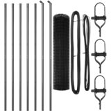 vidaXL Euro Ograda s 13 Stupova 1.2x25 m Galvanizirani Čelik Siva Cijene