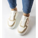 Gemre White sneakers with pink insert Plouffe Cene