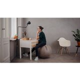 VLUV Žoga za sedenje VEEL, umetno usnje iz mikrovlaken, 600 - 650 mm, blatno rjave barve | Shoptok.si