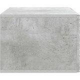 TV ormar za zid 59,5 x 31 cm Betonska siva Konstruirano drvo | shoptok.hr
