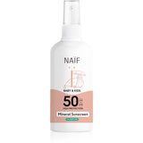 Naif Baby & Kids Mineral Sunscreen SPF 50 0 % Perfume zaščitno pršilo za sončenje 100 ml Cene