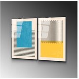 WALLXPERT dekorativna slika od kaljenog stakla (2 komada) uv 935 45 x 65 | ePonuda.com