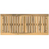  Vrtna klupa 80,5 x 35 x 45 cm Čvrsto drvo akacije Bijela i crna | shoptok.hr
