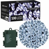  LED lampice na baterije - 100 lampica hladno bijela | shoptok.hr