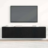 vidaXL TV ormarići 2 kom. crni hrast 160x30x41 cm inženjerski drvo | shoptok.hr