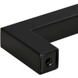  Ručke za ormarić 10 kom crne 160 mm od nehrđajućeg čelika | shoptok.hr