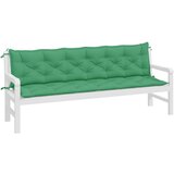  Jastuci za vrtnu klupu 2 kom zelena 200x50x7cm tkanine Oxford | Eponuda.com