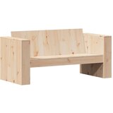  Vrtni dvosjed 134 x 60 x 62 cm od masivne borovine | Shoptok.si
