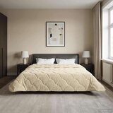  Ljetni pokrivač Krema 200 x 200 cm Mikrofibra i teddy flis | shoptok.hr