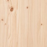  Okvir za krevet s uzglavljem 160 x 200 cm od masivne borovine | shoptok.hr