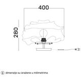 Regina 7 STONA LAMPA 1*E27 | Eponuda.com