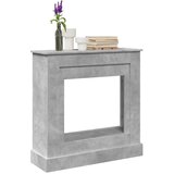  Okvir za kamin boja betona 90x30x90 cm od konstruiranog drva | shoptok.hr