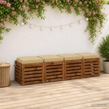  Set jastučića od 4 komada SOEST 4 pcs 100% poliester Bež Slike