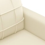 2-dijelni set sofa s jastucima krem od umjetne kože | shoptok.hr