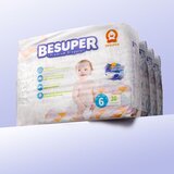 BeSuper premium pelene - jedan paket / 6 (xxl, 15+ kg) 30 kom | Eponuda.com