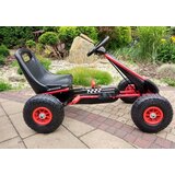 Lean_Toys Rdeči gokart A-15 z napihljivimi kolesi | Shoptok.si