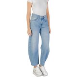 Only Jeans straight ONLFRANKIE HW ANK BARREL DNM DOT007 15370765 Modra | Shoptok.si