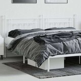 vidaXL Kovinsko vzglavje belo 193 cm | Shoptok.si