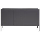 Premier Housewares Siva željezna vitrina 140x80x45 cm Acier – | shoptok.hr