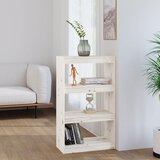 vidaXL Ormarić za knjige / pregrada bijeli 60x30x103,5 cm od borovine Cijene