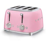 Smeg TSF03PKEU 4-Schlitz-Toaster 50's Retro Style, Cadillac Pink Cene