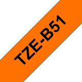 Brother Trak TZE-B51 (črna-oranžna), original | Shoptok.si