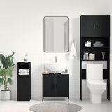  Kupaonski ormarić za sudoper Crni hrast 60 x 30 x 60 cm | Eponuda.com