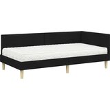  Kotni okvir postelje z matrico Drugo 2 pcs Zelena blago, (5000123327) | Shoptok.si