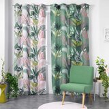 Douceur d intérieur Zelena/ružičasta zavjesa 140x260 cm Assana – | shoptok.hr