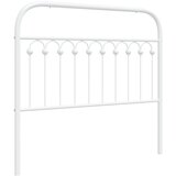 vidaXL Metalno uzglavlje bijelo 107 cm Cijene