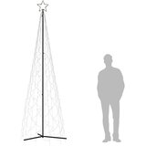  Božićno drvce u češeru toplo bijelo 500 LED dioda 100x300 cm | shoptok.hr