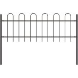  Vrtna Ograda 3 pcs Siva 5,1 x 0,6 m Čelik s prahom | shoptok.hr