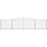  Lučne gabionske košare 15 kom 400x50x80/100cm pocinčano željezo | shoptok.hr