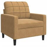 vidaXL Fotelj rjav 60 cm žamet, (21256011) Cene