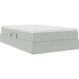  Krevet s madracem i skladištem Svijetlo siva 120 x 200 cm | shoptok.hr