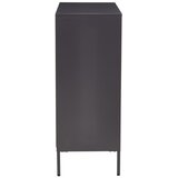 Premier Housewares Siva željezna vitrina 80x102x40 cm Acier – | shoptok.hr