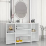 vidaXL Komoda bijela 120 x 30 x 75 cm od iverice Cijene